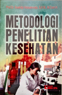 Image of Metodologi Penelitian Kesehatan